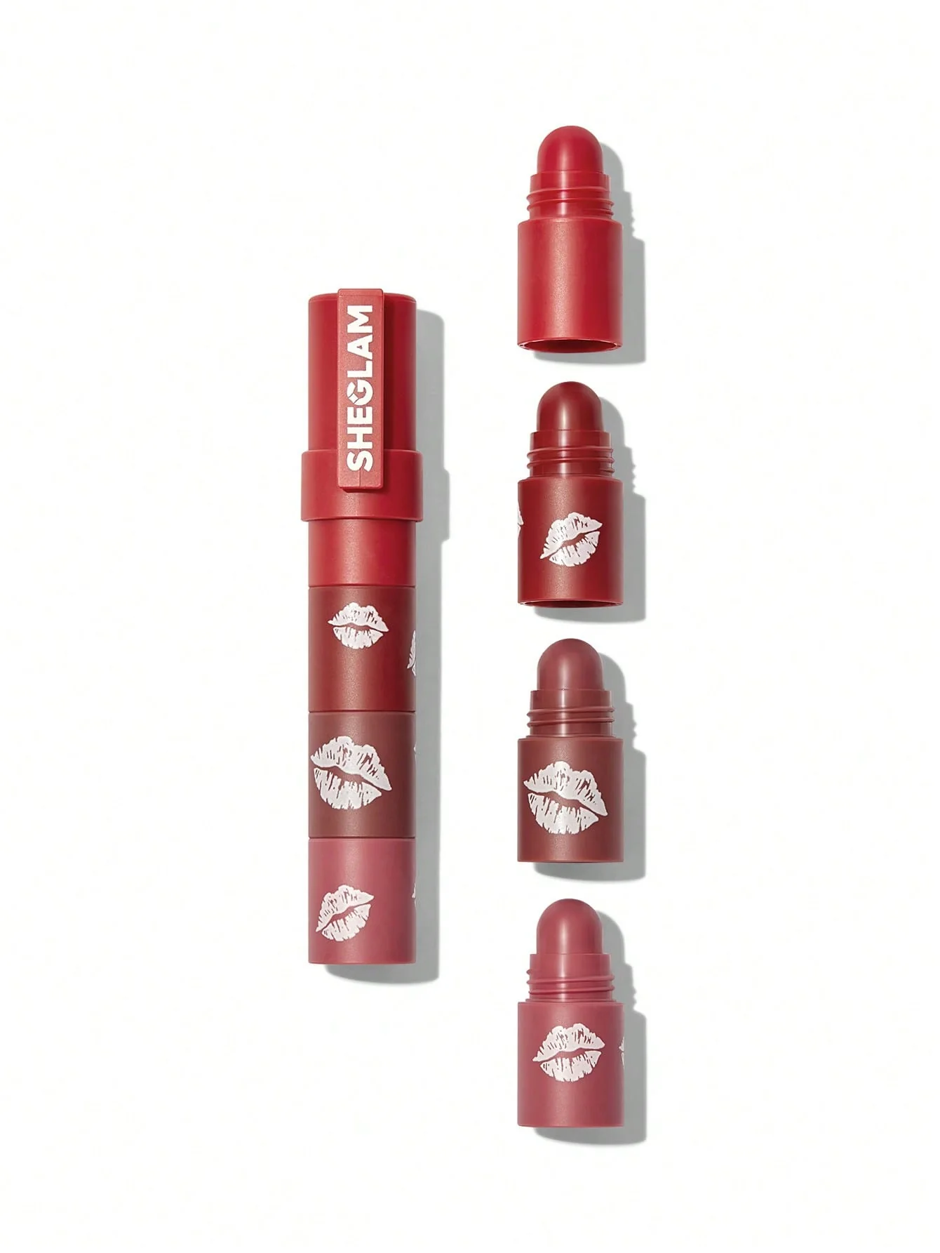 رژ چند طبقه شیگلم رنگpink petal stack