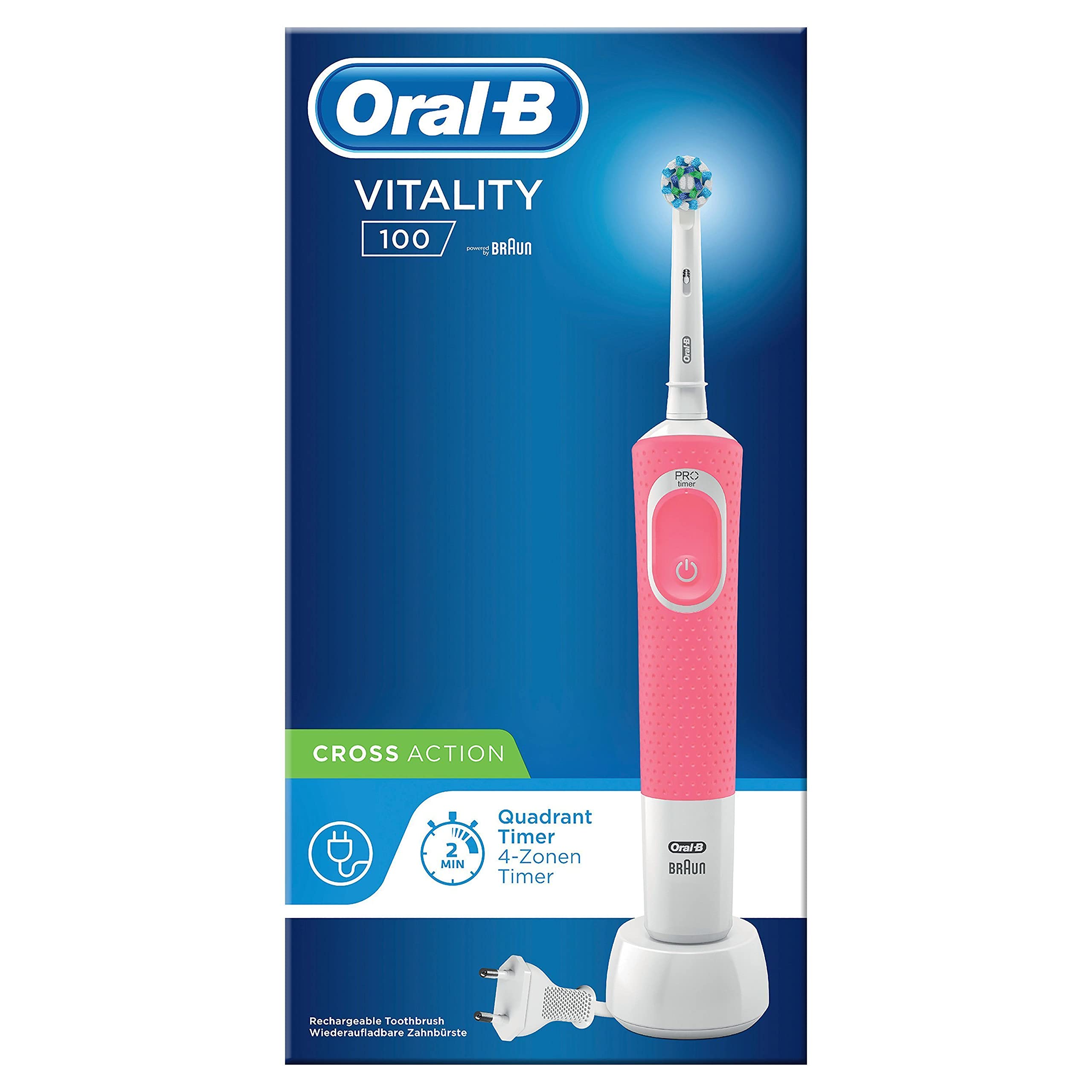 مسواک برقی اورال-بی مدل Cross Action Vitality 100