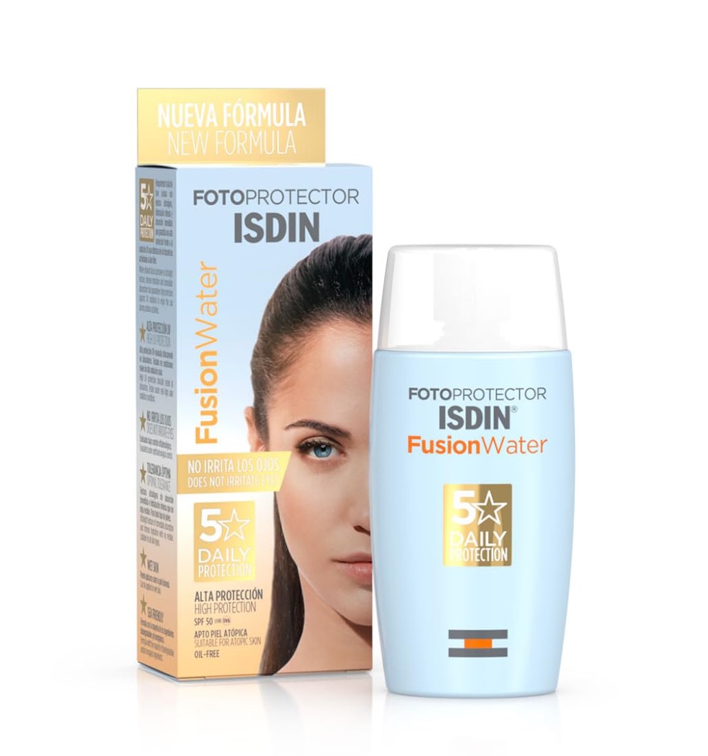 ضد آفتاب فیوژن واتر SPF50 بدون رنگ ایزدین